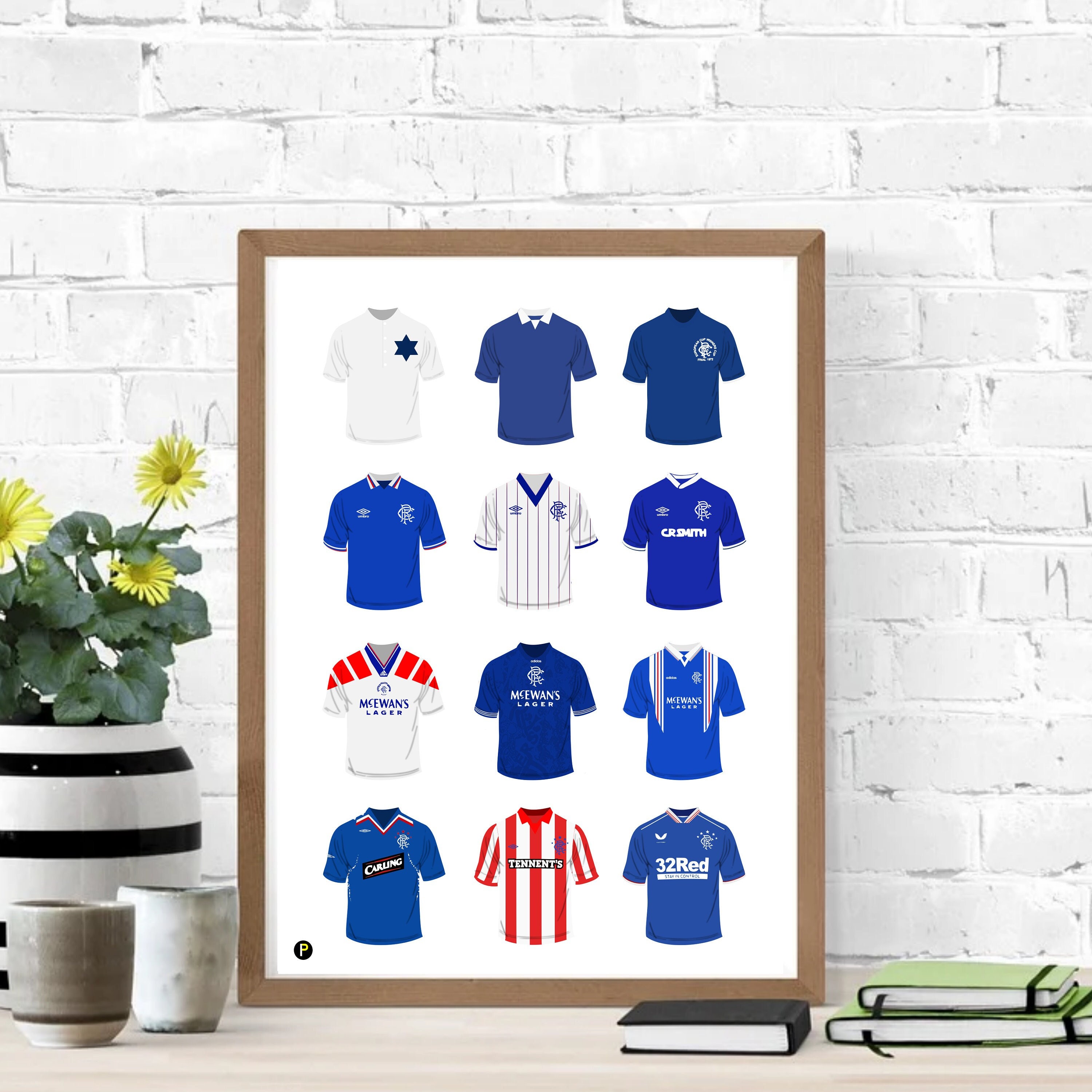 Classic Rangers Shirts Original Art 