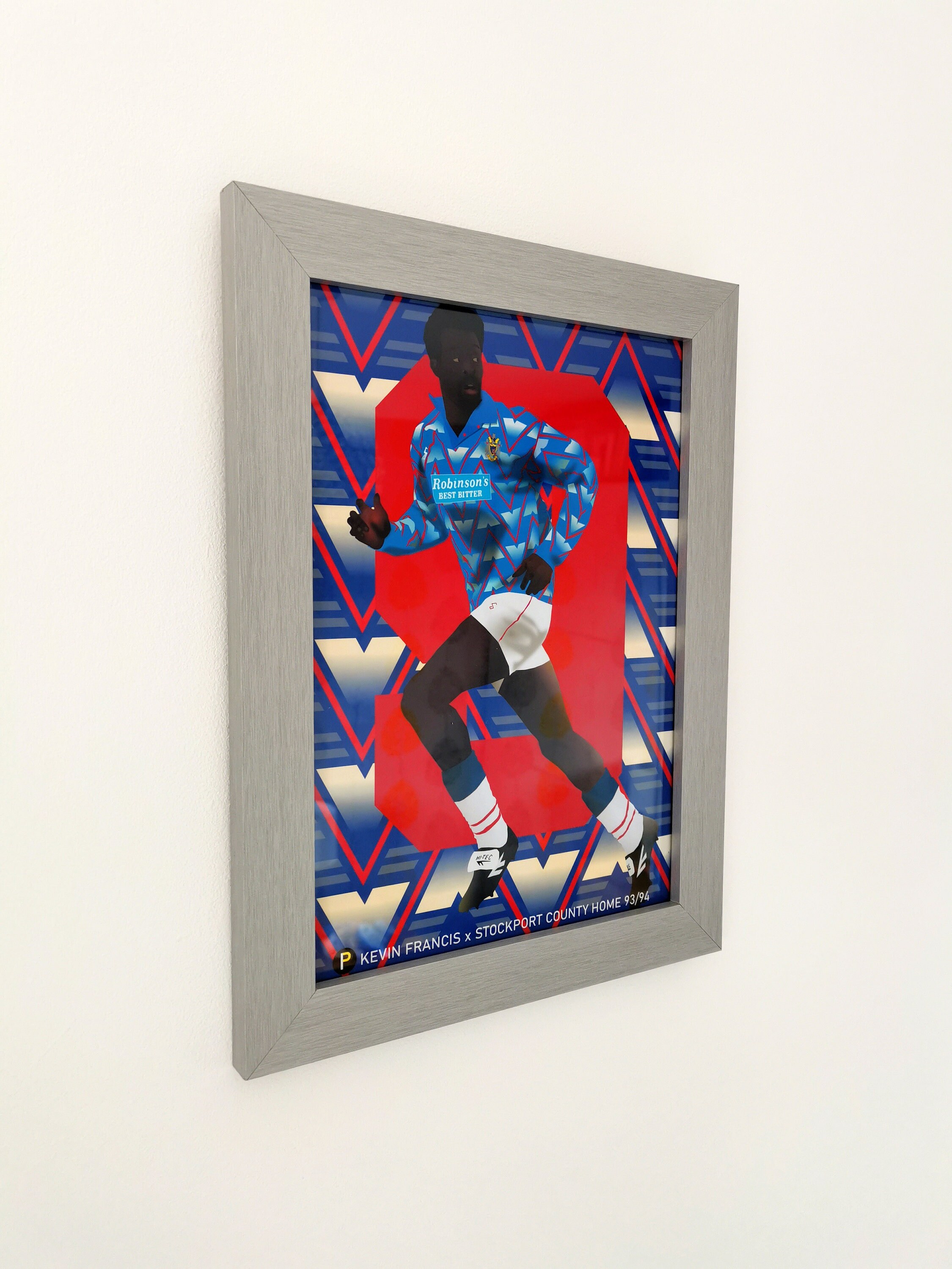 Stockport County Kevin Francis Print Etsy