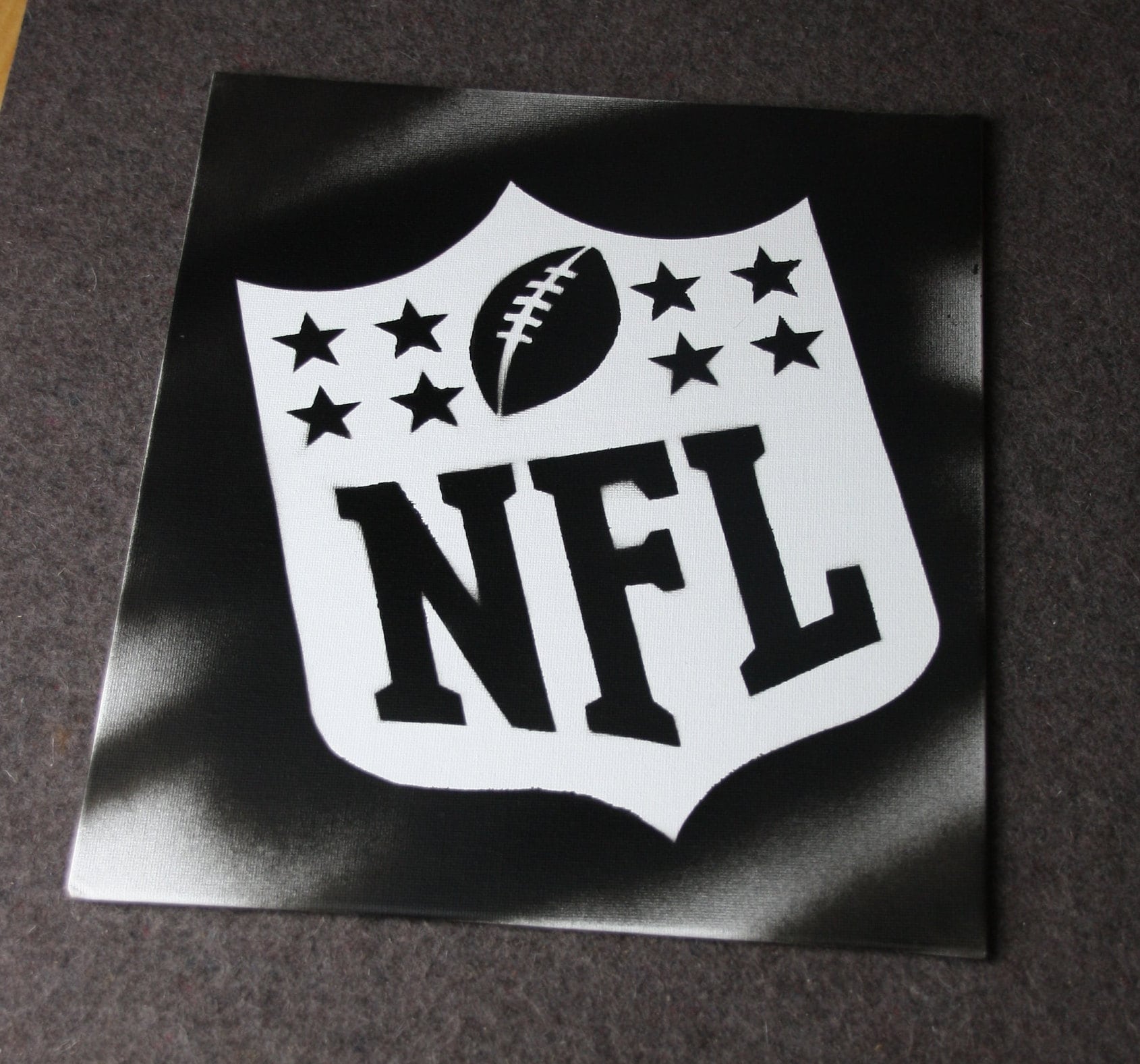 Stencil Spray Image NFL Logo - Etsy stencil-spray-image-nfl-logo-etsy