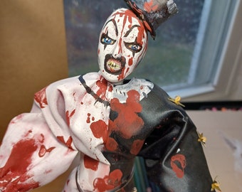 Custom Art The Clown Handmade Doll The Terrifier