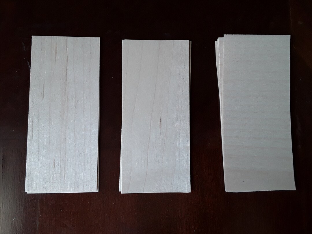 Canadian Maple Fingerboard Veneer 100 Pieces Etsy