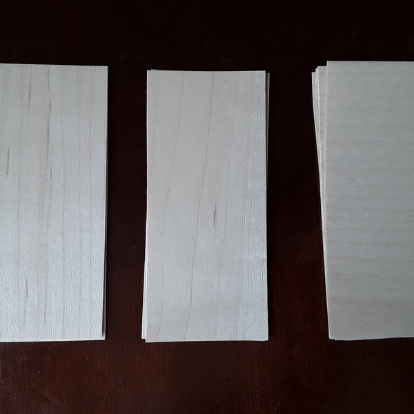 Canadian Maple Fingerboard Veneer 100 Pieces