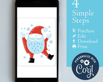 Christmas Decor . Christmas Art Print