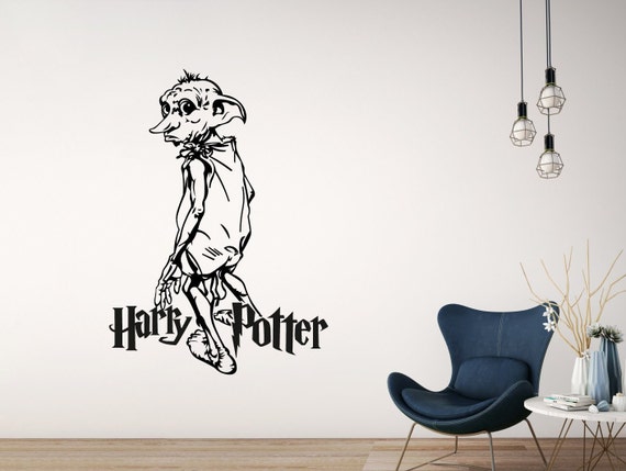 Pegatinas de vinilo para pared, diseño de Harry Potter