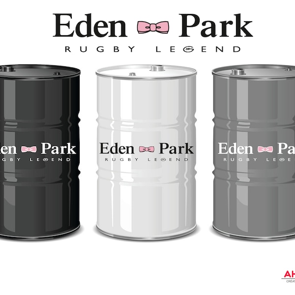 EDEN PARK/RUGBY legend / Sticker baril / Stickers Adhésifs/ Décor baril