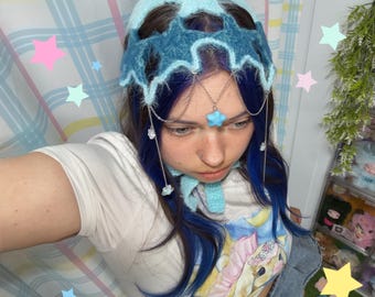 Space Fairy Headpiece - Crochet Pattern