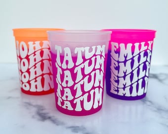 Bachelorette Party Cups Color Changing Personalized Bachelorette Cups Wedding Cups Bachelorette Party Favors Bride Wedding Gifts