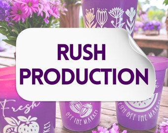 RUSH PRODUCTION - Shipping Fees for Rush Orders