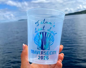 Bride's Last Sail Color Changing Cups | Custom Bachelorette Party Favors, Girls Weekend Drinkware