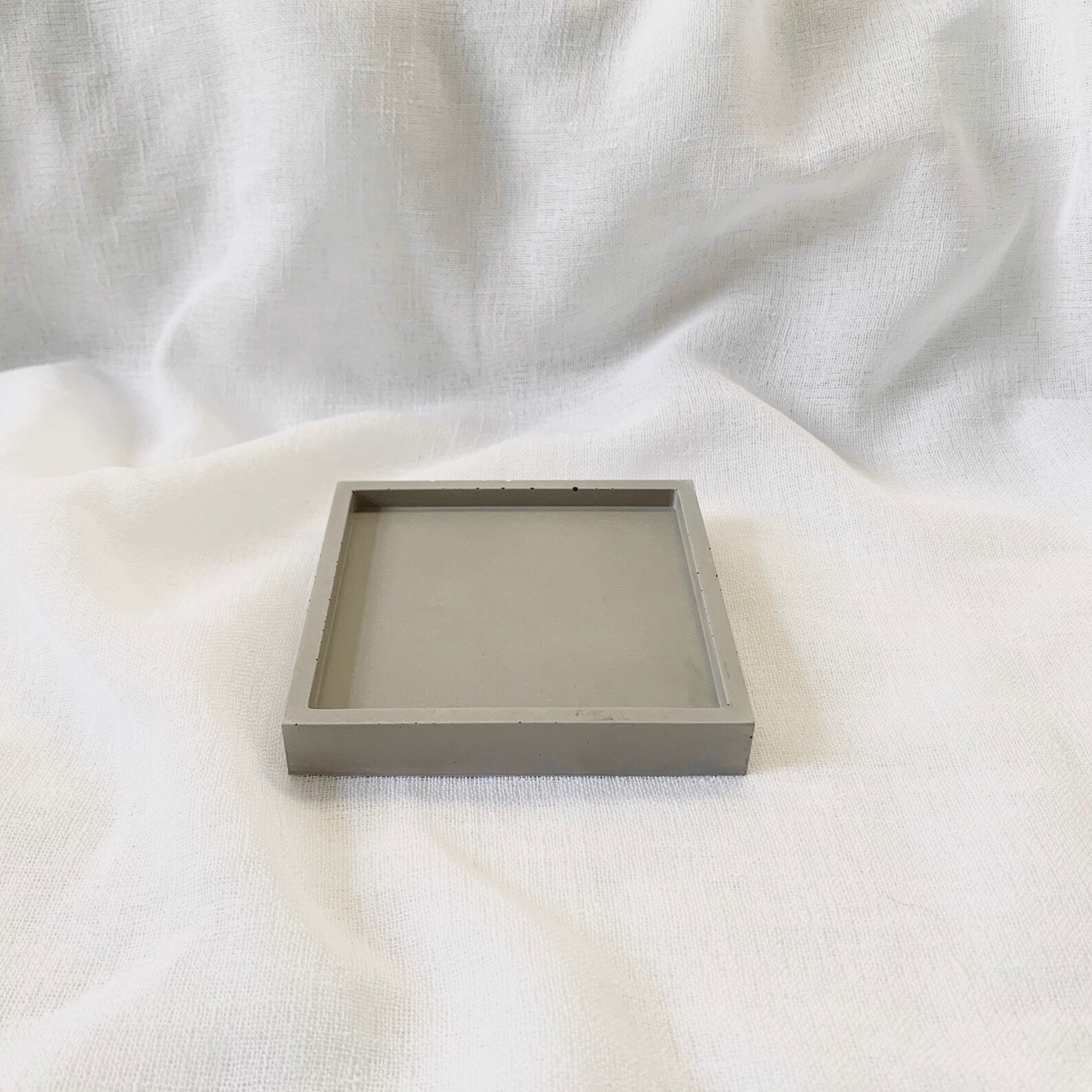 Square Tray Trinket Dish Candle Plate Etsy UK