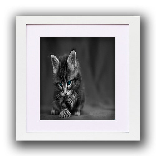 Oak Photo Frame With Mounts Wooden Effect Square Picture Etsy UK