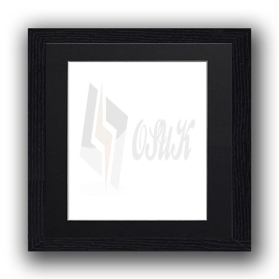 Large black picture sale frame with mount