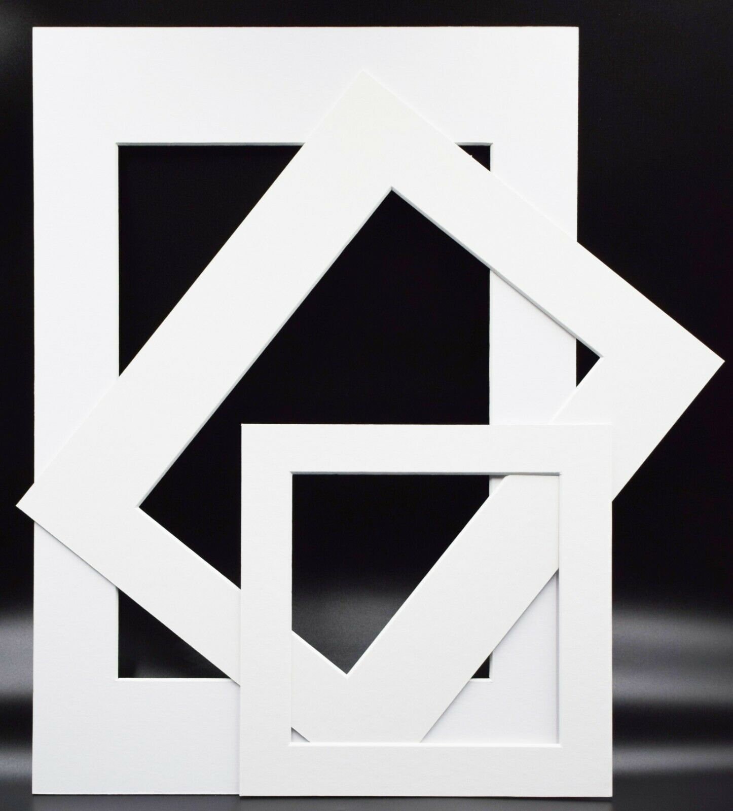 White Bevel Cut Mount Board for Photo Picture Frame 1.4mm Etsy UK