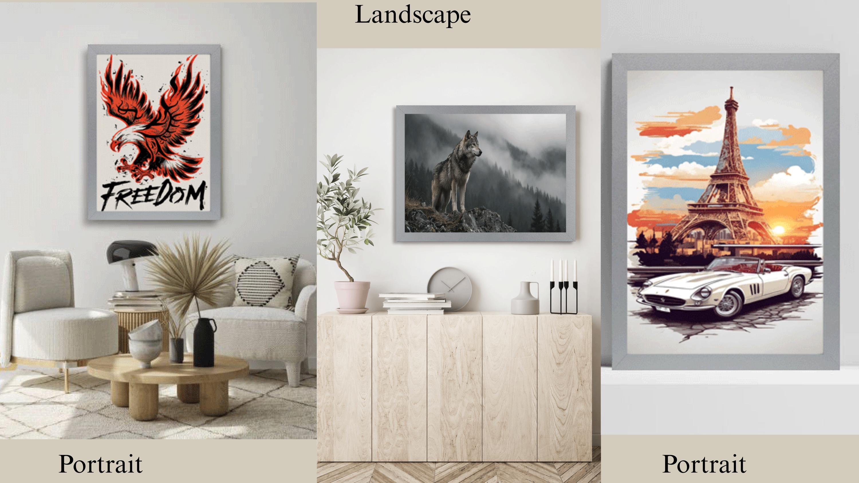 Handmade A2 Photo Poster Frame – 16.5x23.4 Inch Multiple Colors