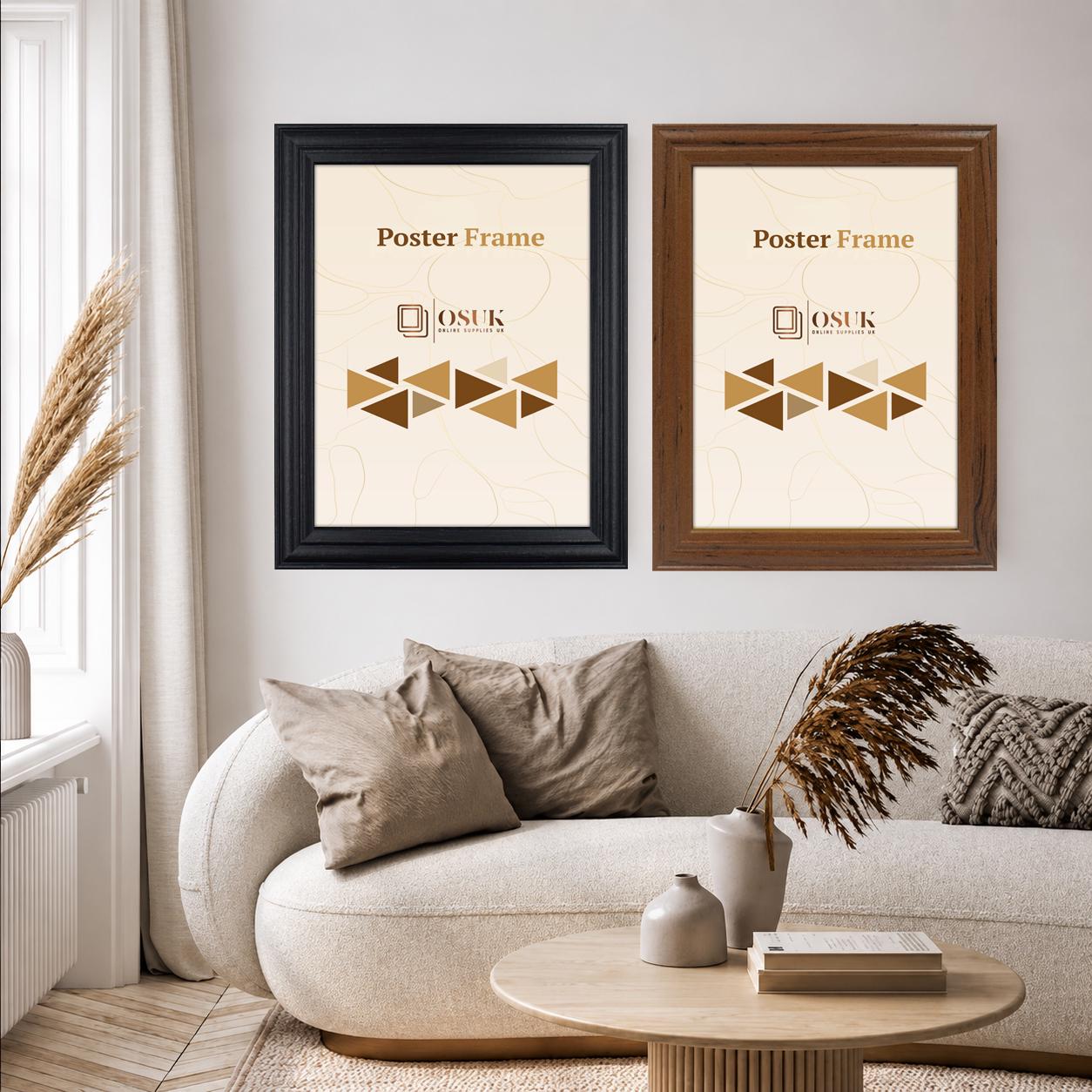Antique Style A1 / A2 / A3 / A4 / A5/ Black Photo Frames Handmade