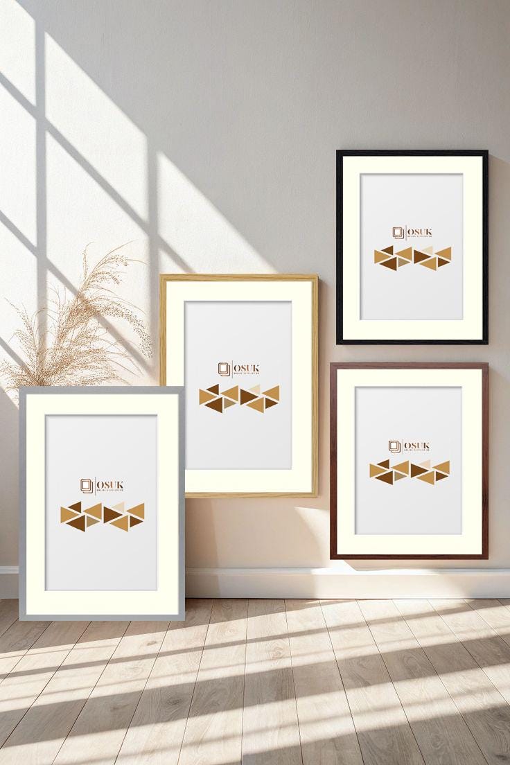 Handmade A2 for A3 / A3 for A4 / A4 for A5 / A5 for A6 Picture Frame ...