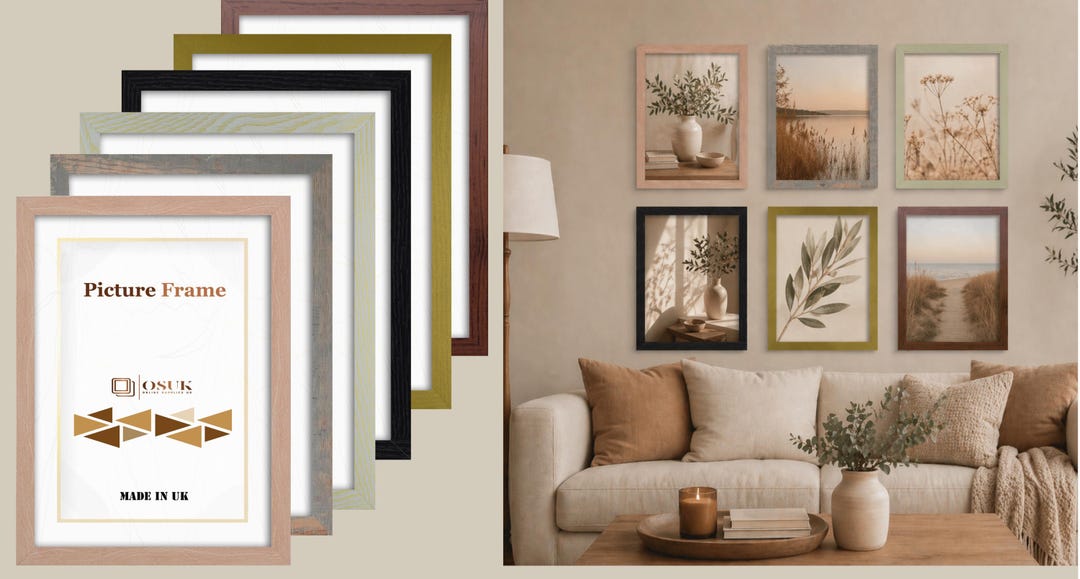 Handmade A2 Photo Poster Frame – 16.5x23.4 Inch Multiple Colors