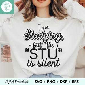 SVG PNG de estudio divertido, archivo de corte de juego de palabras para Cricut, ingeniero, diseño de camiseta humorística para estudiantes universitarios moribundos, descarga digital EPs DXF