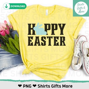 Hoppy Osterhase PNG Mama Bunny Frohe Ostern Ostern Kinder und Familie Dateien für Cricut Childs Ostern für Frauen-Shirt <3
