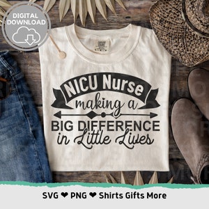 Enfermera Nicu Haciendo un gran negocio en pequeñas vidas SVG & PNG, Estudiante de enfermería Nicu, Archivo Cricut del equipo Nicu, Regalo de cuidados intensivos neonatales de Nurse Life