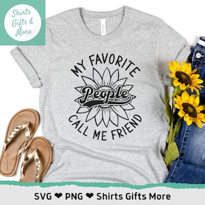 Minhas pessoas favoritas me chamam de amigo Arquivo SVG e PNG para Cricut, Bestie vibes svg, Bestie shirt svg, Melhores amigos para sempre svg, Download instantâneo