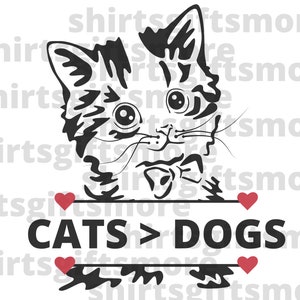 Schattige kat in vlinderdas met rand PNG Katten over honden Kat eigenaar Cut-bestanden voor Silhouette Cameo Cricut Kitten-bestand voor vrouwen Leuke kat Gratis cadeau!