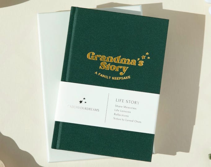 Grandma's Story Journal: A Memory and Keepsake Journal For My Family