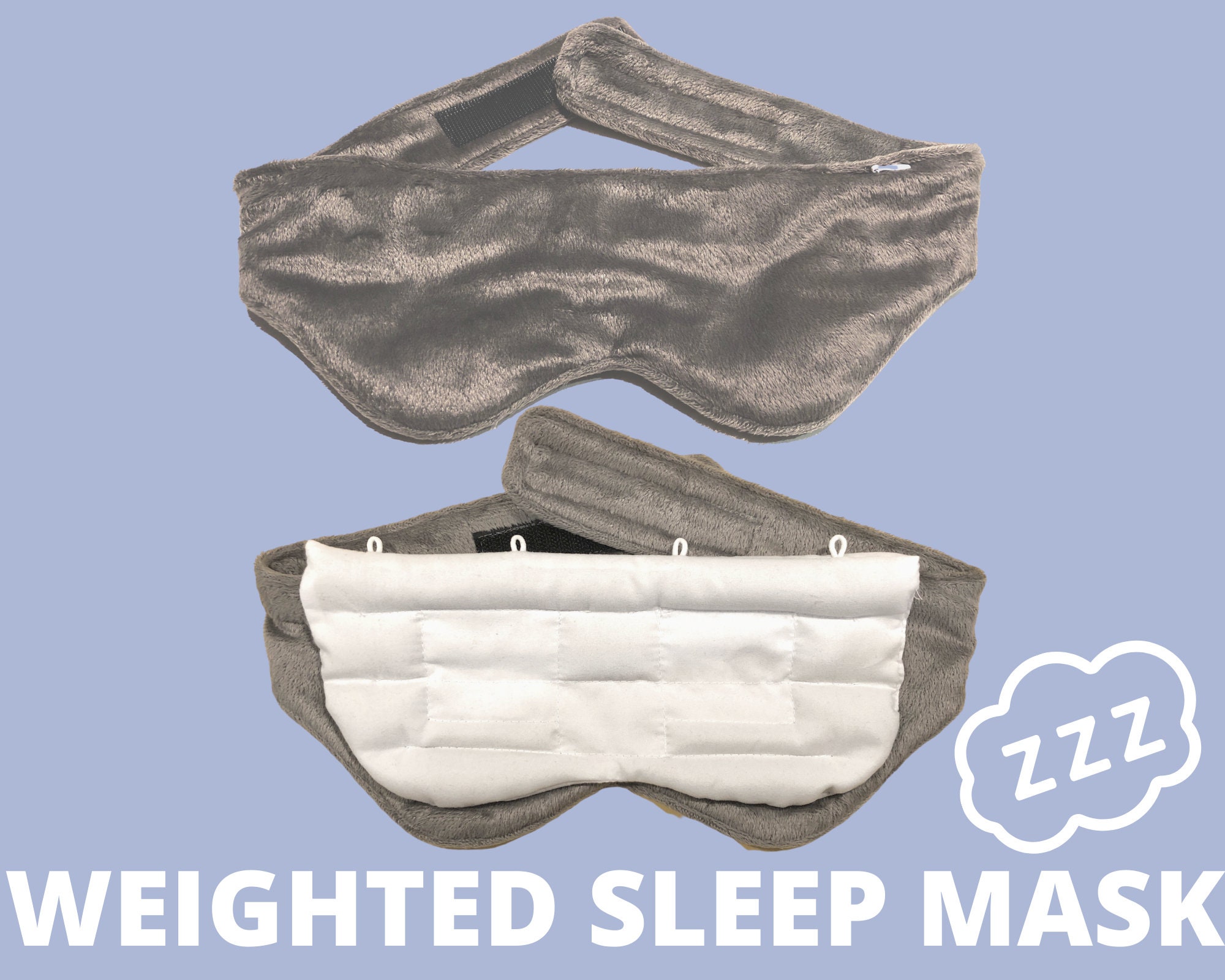 Weighted Sleep Mask Perfect Way to Fall Asleep. Eye Mask with Etsy