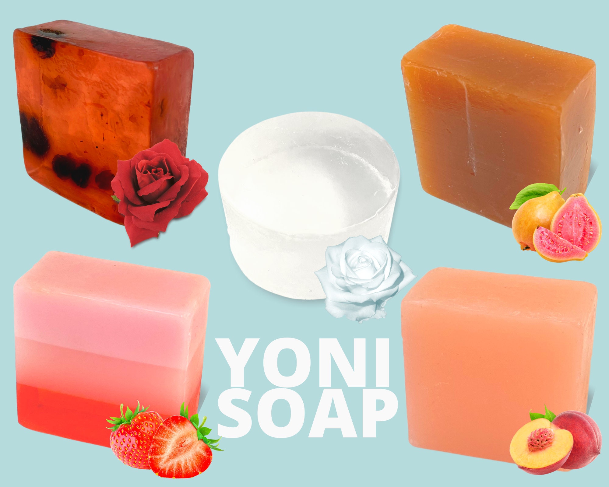 Yoni Soap Bar for Women Natural pH Balanced by Fidelis Etsy.de