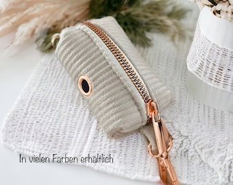 Kotbeutelspender I PURE CORD & SOFT I by Brabiis Dog Collection I Farbwahl I Hundeliebhaber Geschenk Leckerlibeutel Futterbeutel Zubehör