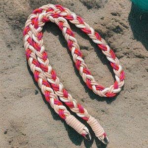 Handykette mit PAD aus Paracord MALOU Handyband Schlüsselband Taschengurt 120 cm UNIVERSAL