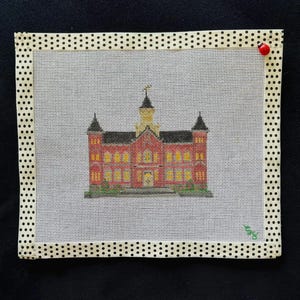 Provo City Center Temple LDS Needlepoint Canvas