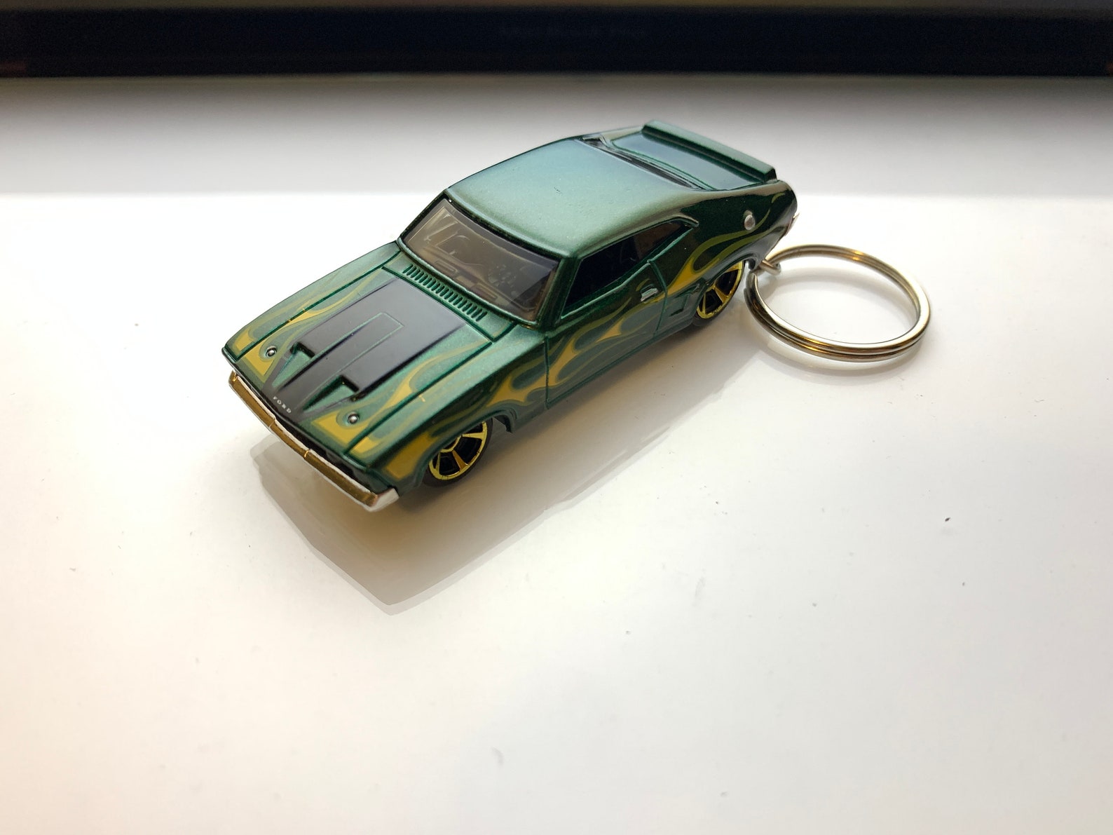Ford Falcon Keychain Hot Wheels Rare Collector Find Etsy