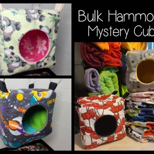 Bulk Hammocks - Mystery Cuddle Cube / Rat Hammocks / Cube Hammock / 2 Pack / 3 Pack / 4 Pack / 5 Pack