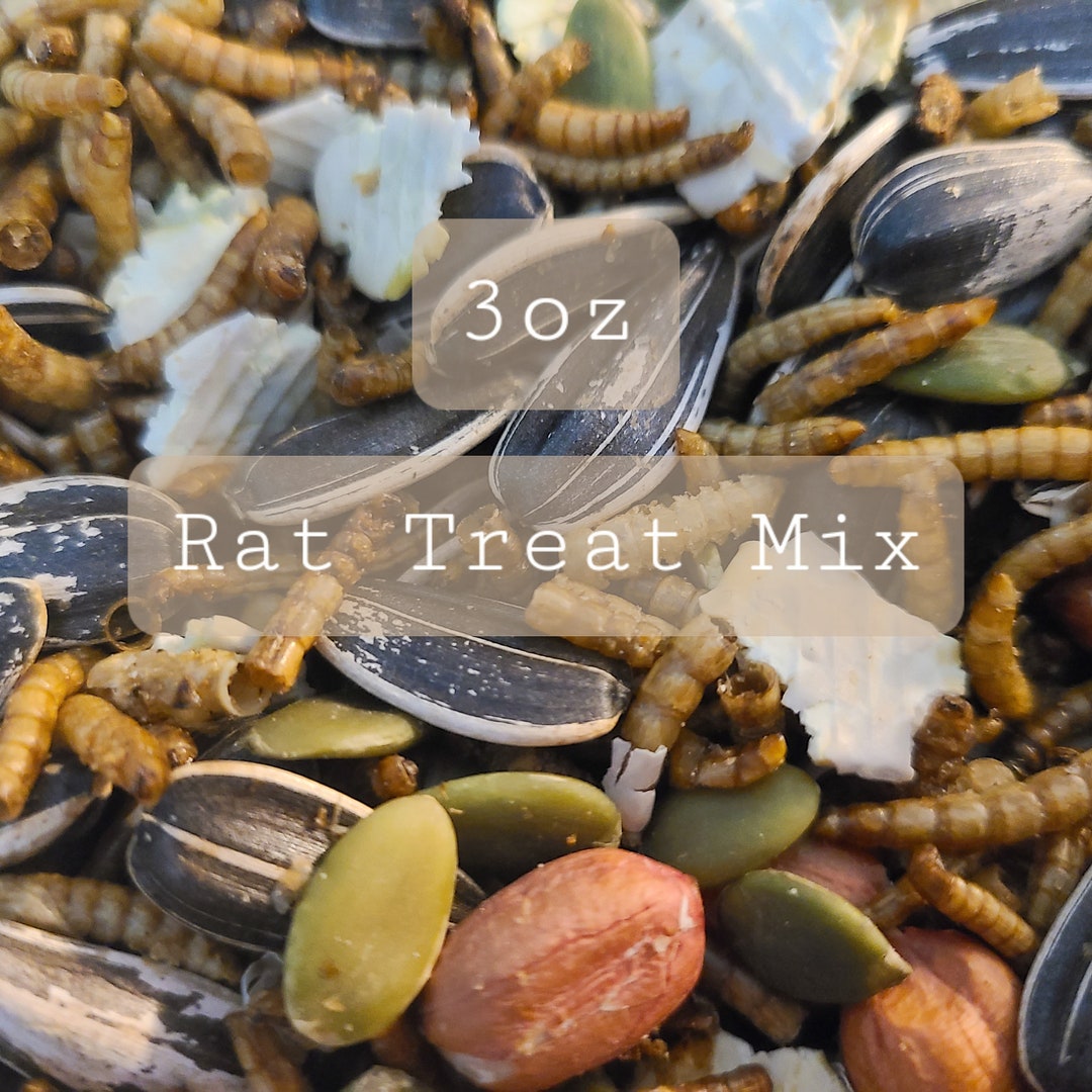 Rat Treat Mix / 3oz / Rat Food / Mice Food / Small Pet Treat Mix / Rat