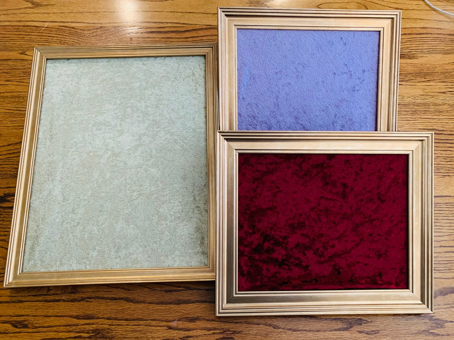 Colored Velvet Handmade Pin Display Board 8x10 or 11x14 | Etsy