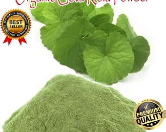 Gotu Kola Powder , 1KG BULK High Potency Natural Extract Gotu Kola ,Freshly Pick & Air Dehydrate Gotu Kola Powder