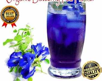 Butterfly Pea, 1KG BULK Clitoria ternatea, Organic Whole Flower, Freshly Made to Order, Air Dehydrated