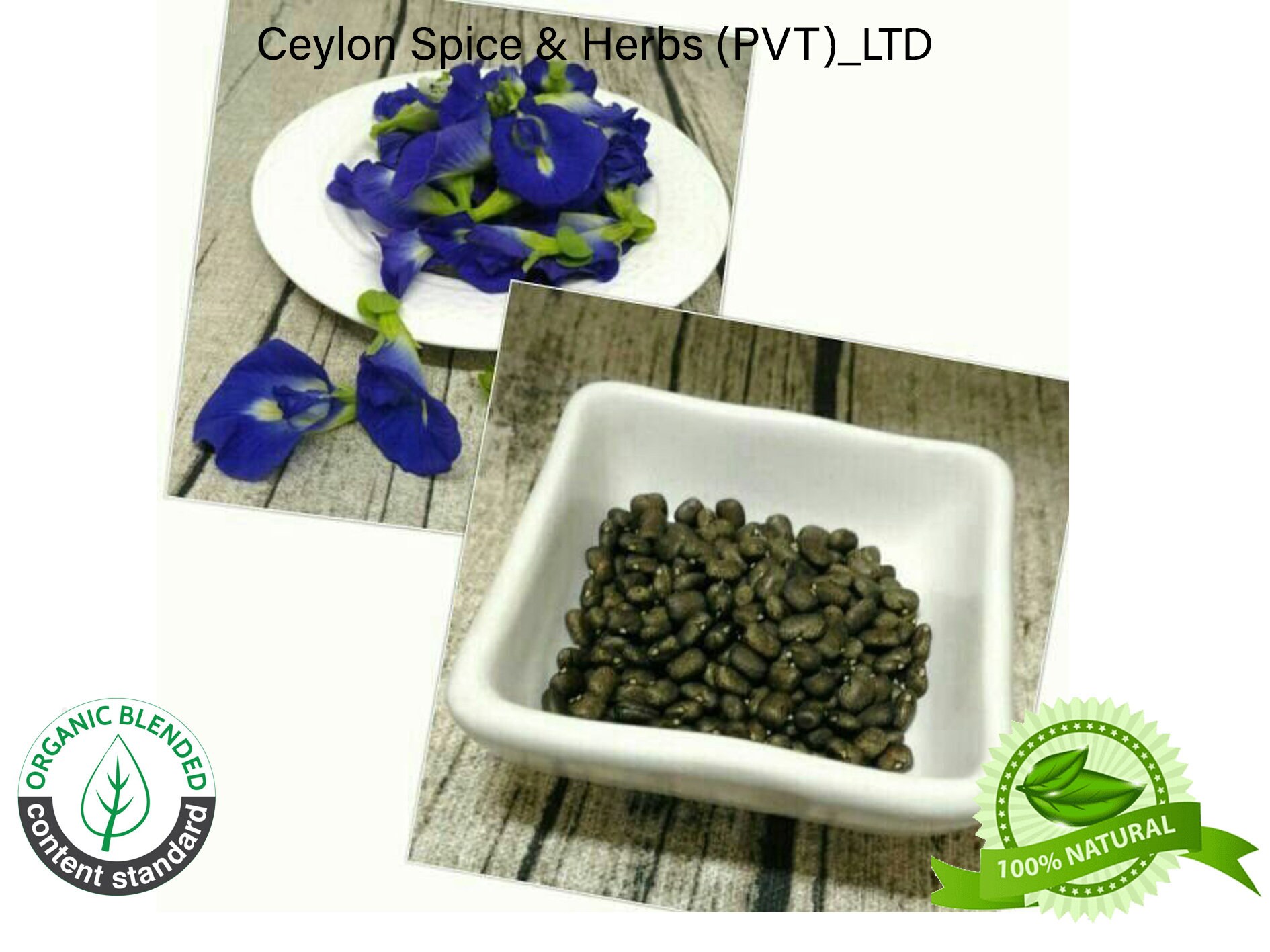 100 of Butterfly Pea Flower Seeds Rare Grown by Own Yard Etsy