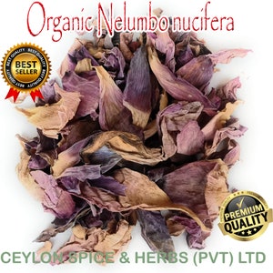 Lotus Petals (Nelumbo Nucifera) ,1 OZ PACK, freshly pick and dehydrate to order ,authentic fragrant ,Organic WHOLE Flower