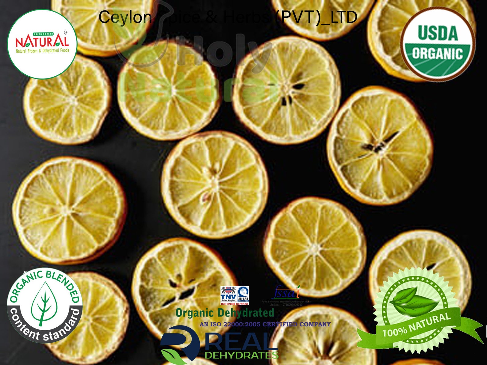 Organic Limes Dehydrated Fresh Lime Slices teafruit Etsy