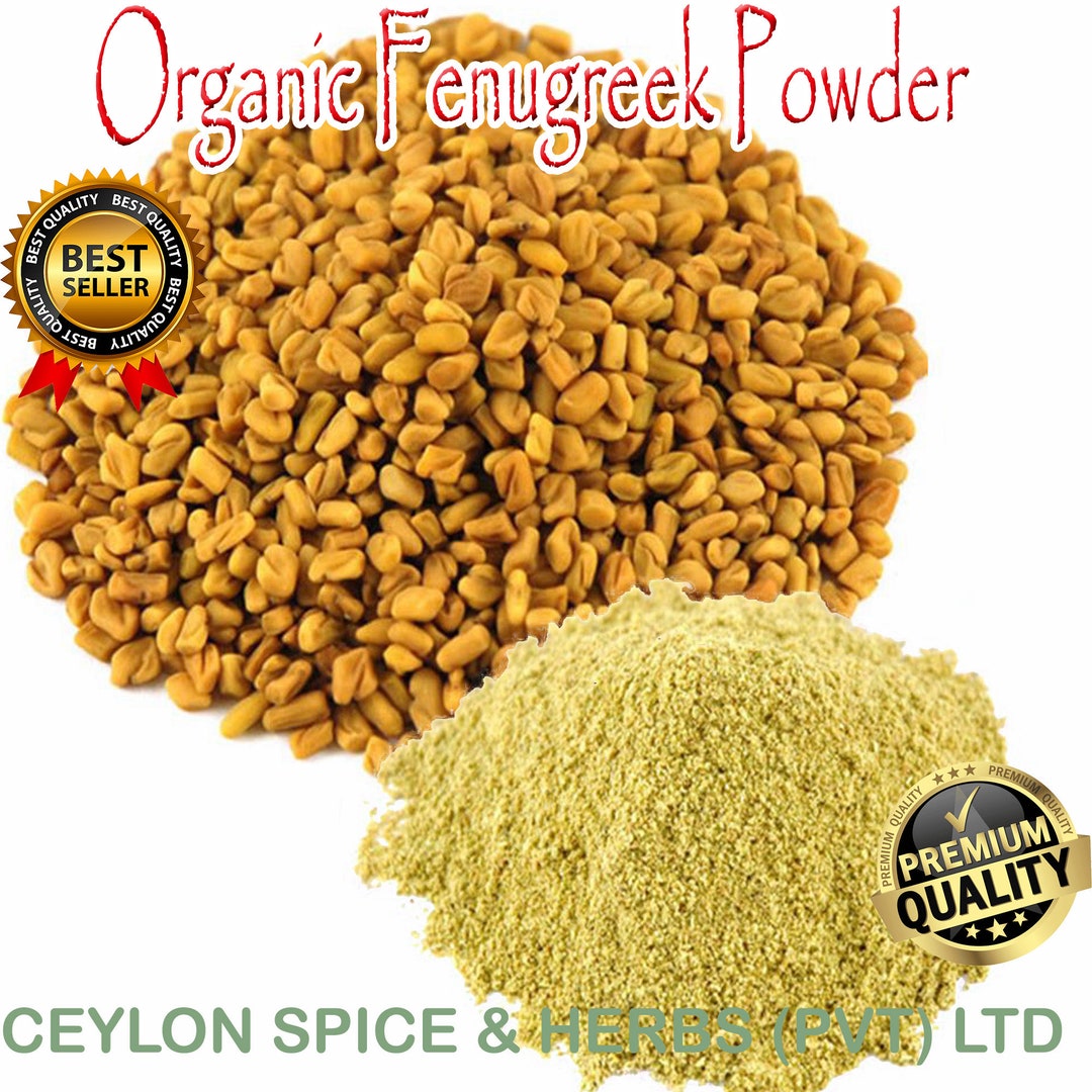 Fenugreek ,1KG BULK Methi Seed Powder Premium Quality, Trigonella