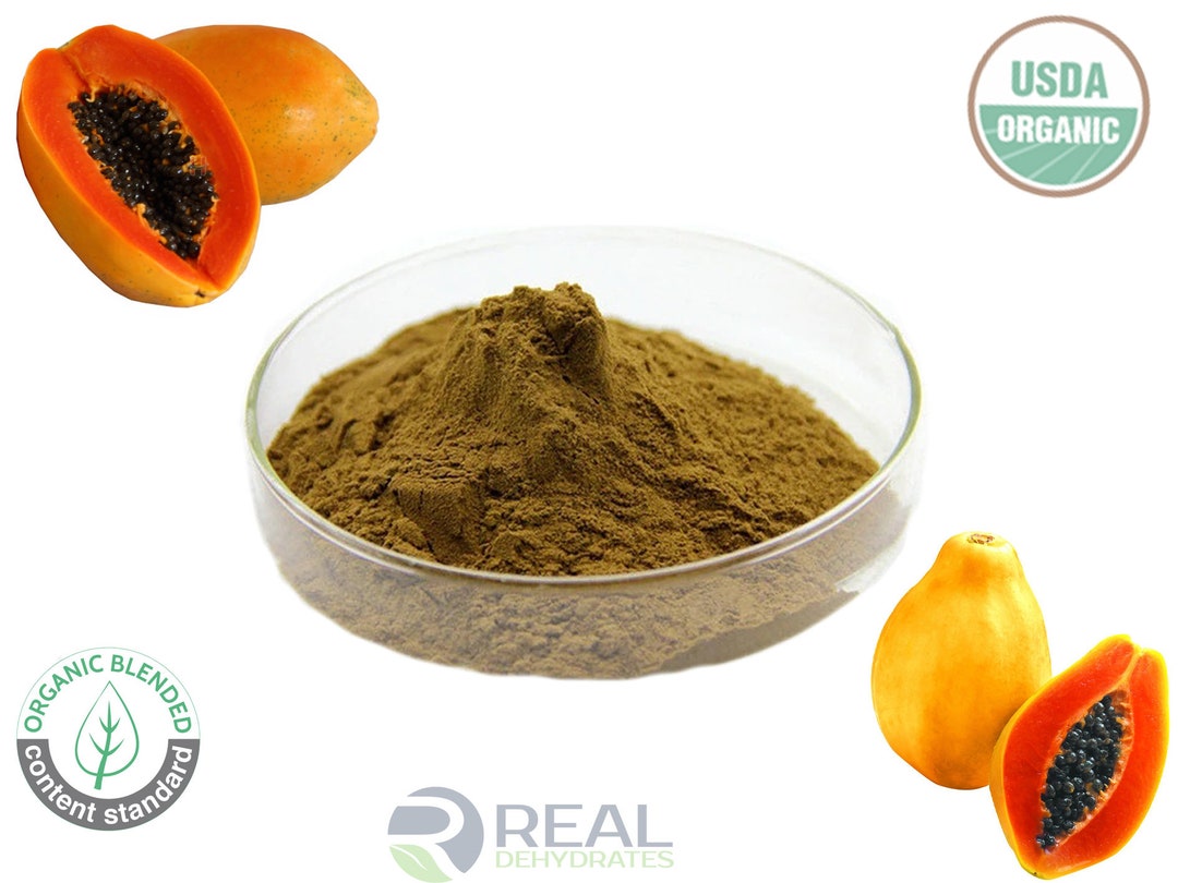 Papaya Seeds Powder Organic Papaya Seeds Extract Powder for Etsy