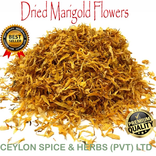 Air Dried Marigold Etsy