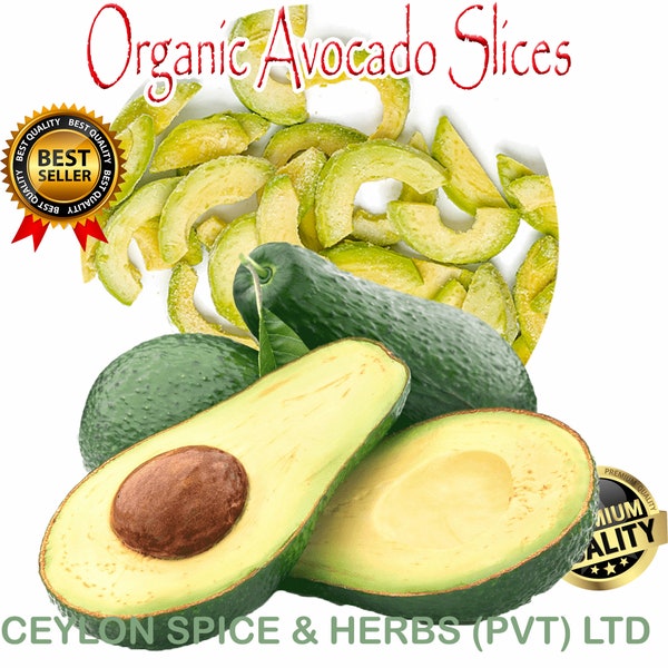 Organic Avocado, Avocado Chips, Commercial Dehydrated,100% Natural Fresh,Hand Picked & Dehydrate to Order