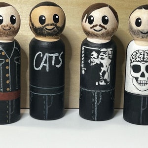 Bastille Music Band Peg Dolls