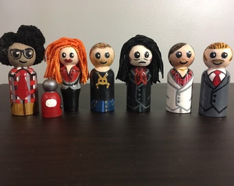 The IT Crowd Parody Peg Doll Set