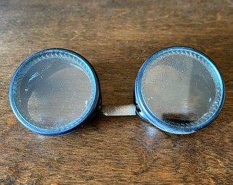 Vintage Steampunk Goggles: 1950s Safety Glasses, Cosplay Costume