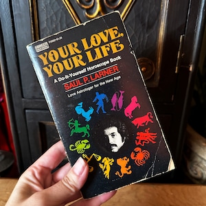Vintage Horoscope book: Your Love, Your Life, love astrology book, vintage paperback, copyright 1973