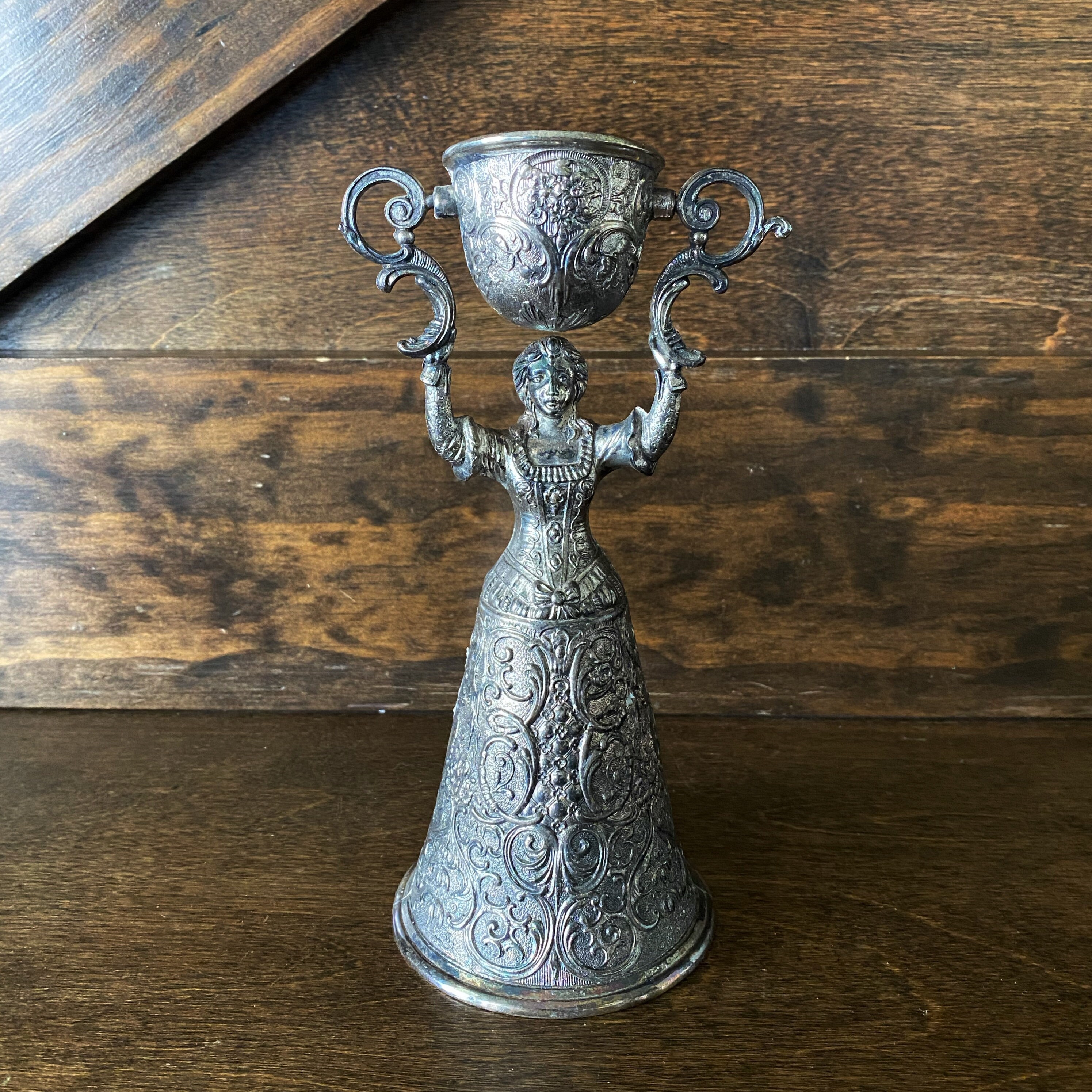 silver wedding chalice